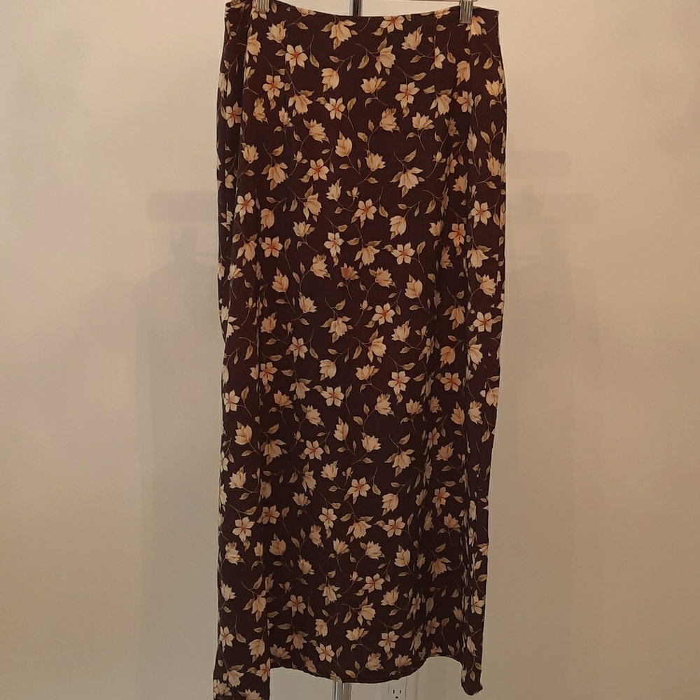 Floral Maxi Skirt